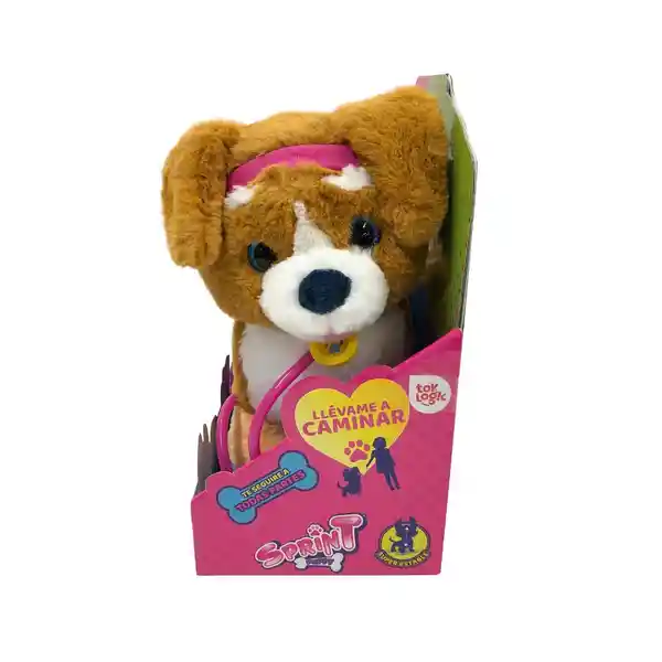 Sprint Peluche Sonido Corgi Pull Along Dog