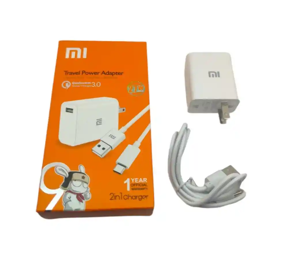 Xiaomi Cargador 27W Carga Rápida Usb C