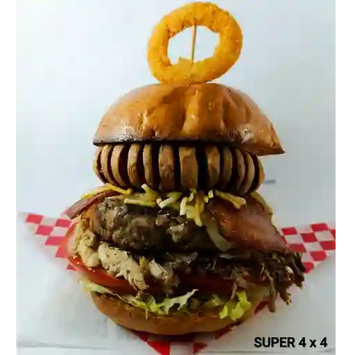 Hamburguesa s 4x4