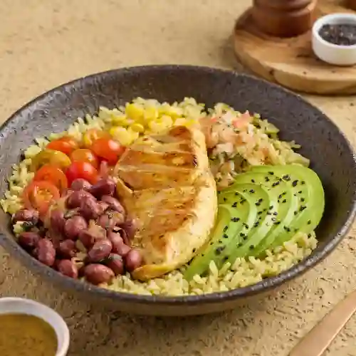 Bowl de Mi Tierra (180 gr Pollo)