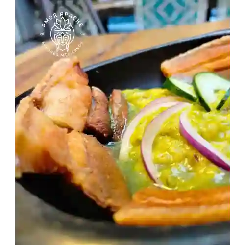 Aguachile de Chicharron Verde