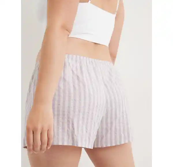 Short de Pijama Morado Aerie Talla Large American Eagle