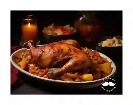 1/4 Pollo asado