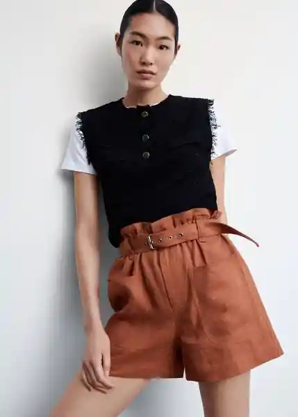 Short Vega Caldero Talla 42 Mujer Mango
