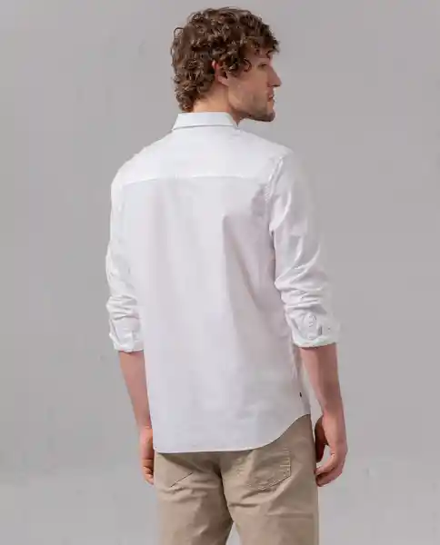 Camisa Hombre Blanco S G10F104_BLA110601 Rifle
