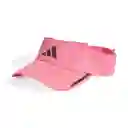 Adidas Gorra Visor Run A.r. Para Hombre Rosado Talla: OSFM