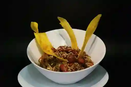 Arroz Al Wok Chorizo