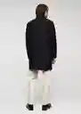 Abrigo Metro Navy Talla L Hombre Mango