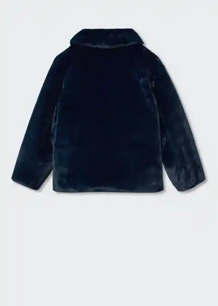 Abrigo Larisa Navy Talla 08 Niñas Mango