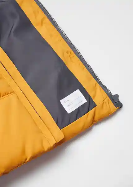 Chaleco Londres Mostaza Talla 10 Niños Mango