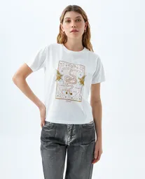 Camiseta Mujer Talla M 609f003 Americanino