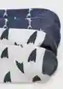 Calcetines Tiburón Navy Talla 22 Niños Mango