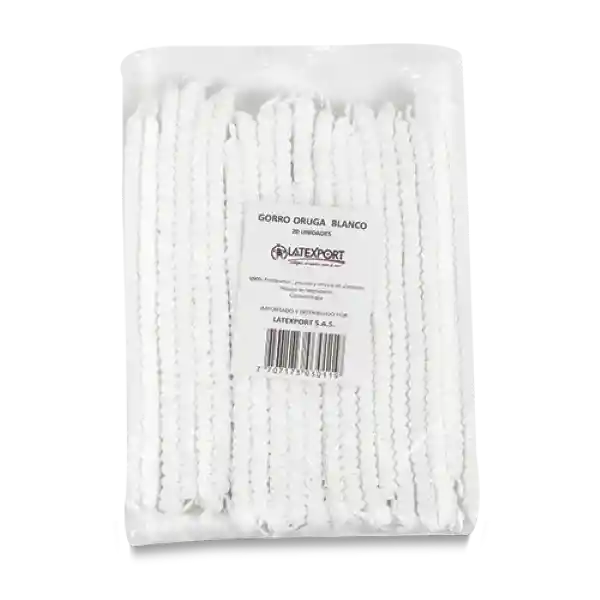Latexport Gorro Oruga Blanco