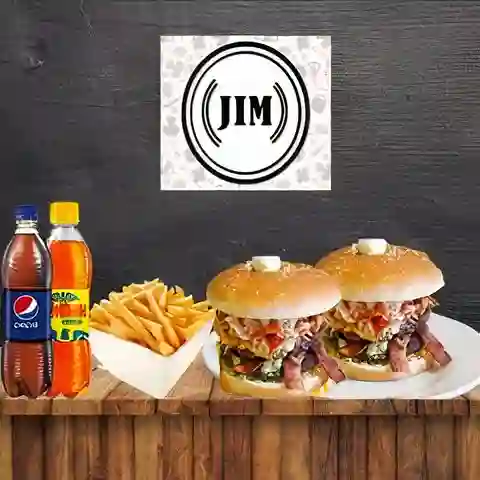 Super Promo 2 Hamburguesas Tocineta