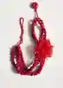 Collar Amanda Rojo Talla 99 Mujer Mango