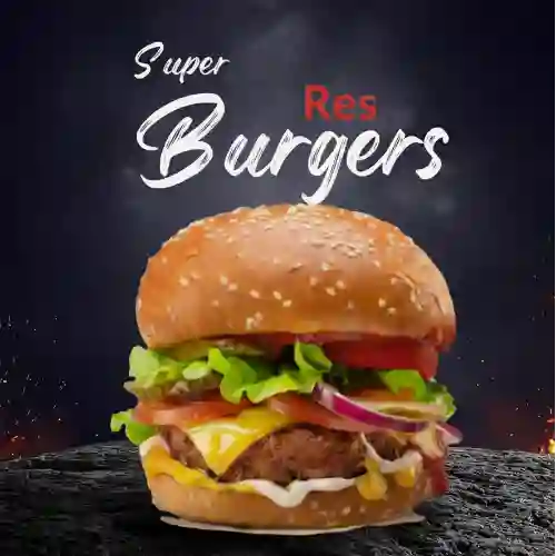 Hamburguesa de Res