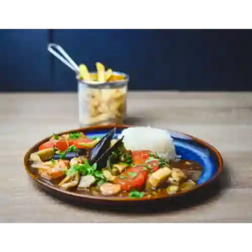 Saltado de Mariscos