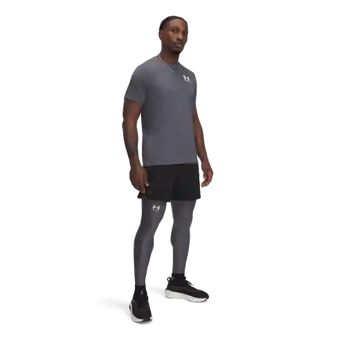 Under Armour Leggings Licrado Entrenamiento Hombre Gris T SM