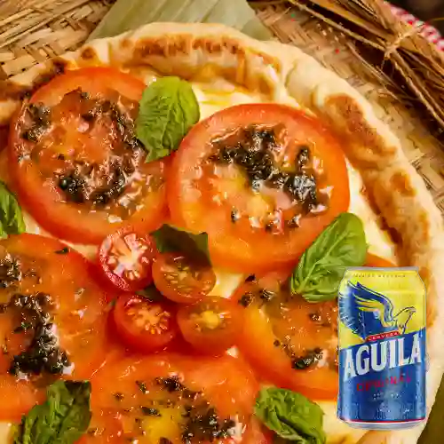 Combo la Doña + Cerveza Aguila Original Lta 330ml