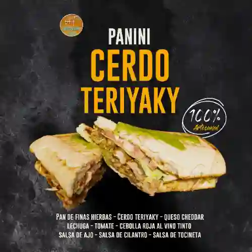 Panini Cerdo Teriyaky