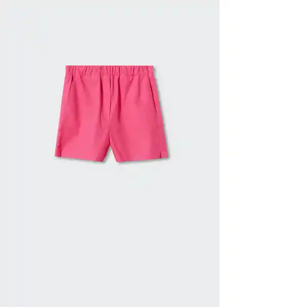 Shorts Juanes Fucsia Talla L Mujer Mango