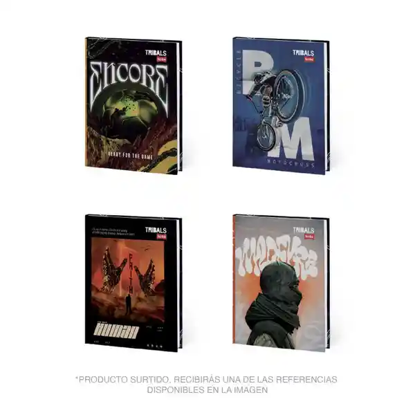 Scribe Cuaderno Grande Rayado Cosido Tapa Dura 100 Hojas