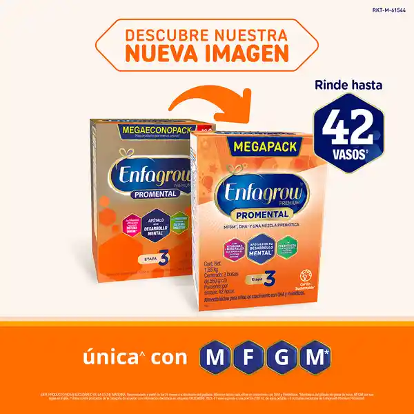Alimento Lácteo Enfagrow Premium Promental Natural 2 Kg