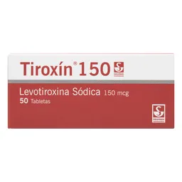 Tiroxin Medicamento Tabletas 