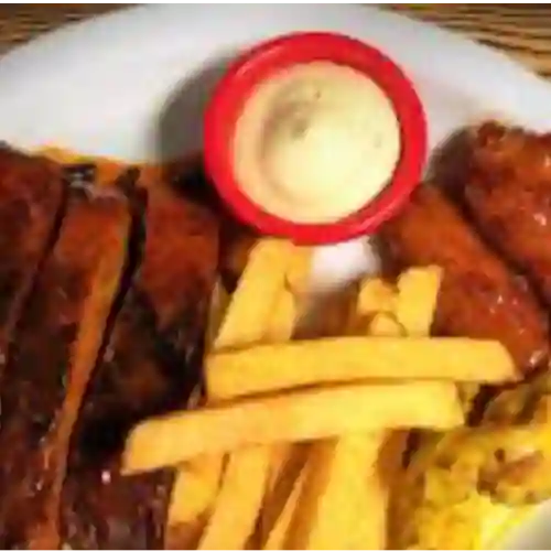 Combo Mixto Costillas Alas + Gaseosa 250