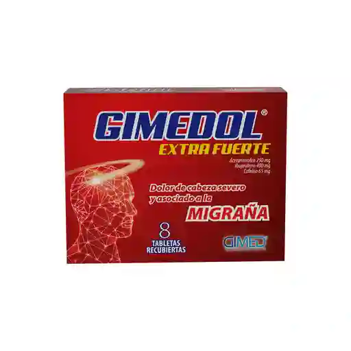 Gimedol Extra Fuerte (250 mg / 400 mg / 65 mg)
