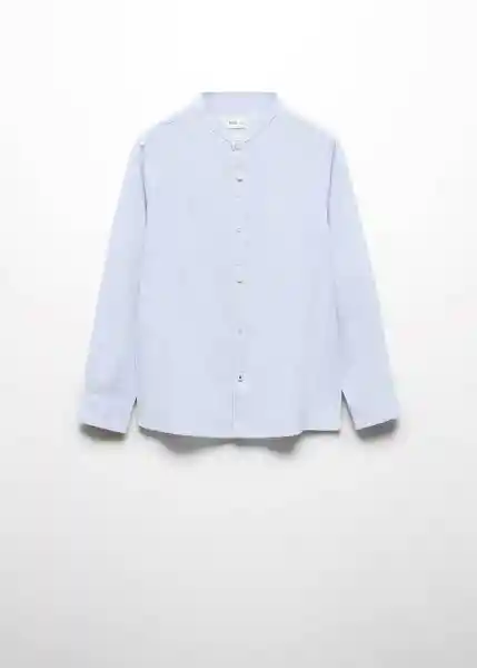 Camisa Albert Celeste Talla 06 Niños Mango