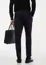 Pantalón Pluto Navy Talla 42 Hombre Mango