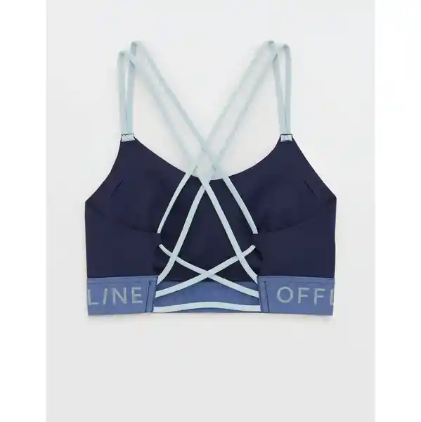 Top Deportivo Aerie Azul Talla X-LARGE American Eagle