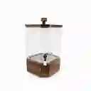 Dispensador Bebidas Kanso Base Acacia 5000 mL Ambiente Gourmet