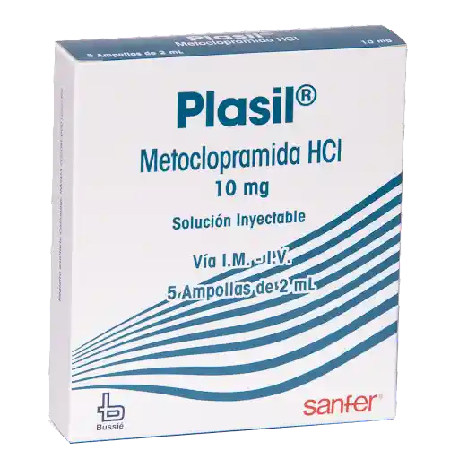 Plasil Solución Inyectable (10 mg)