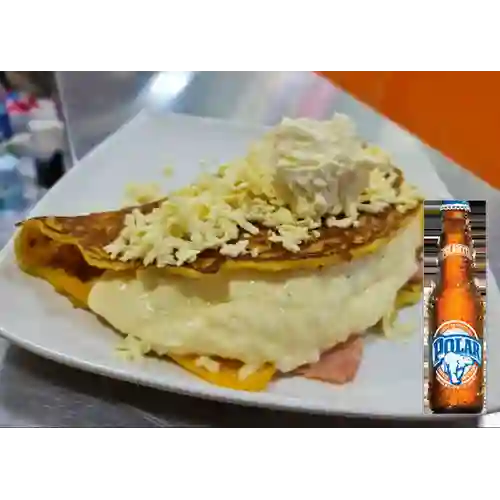 Combo Cachapa + Pilsen Polar 222 ml