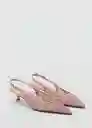 Zapatos Emond Nude Talla 37 Mujer Mango