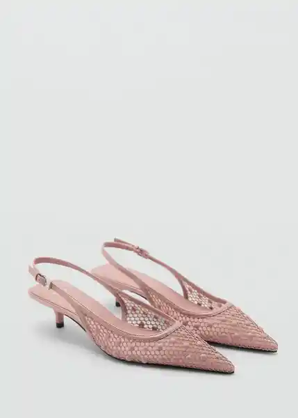 Zapatos Emond Nude Talla 37 Mujer Mango