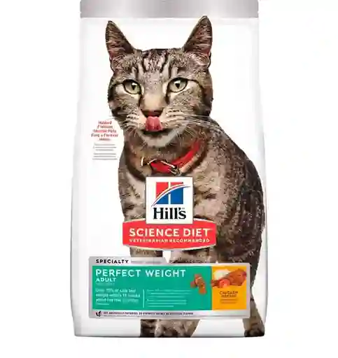 Hills Alimento Perfect Weight de Control de Peso Gato Adulto