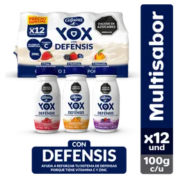 Yox Multisabor Botella 100 g x 12 Und