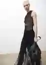 Vestido Guinea Negro Talla S Mujer Mango