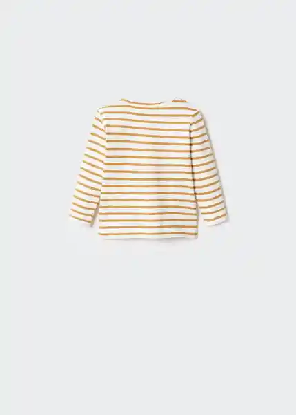 Camiseta Stripes Niños Off White Talla 69 Mango