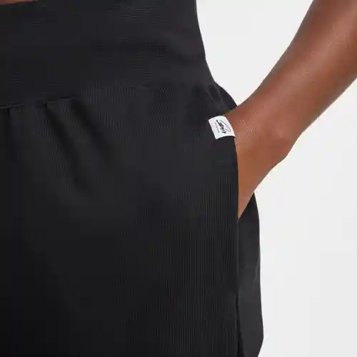 Nike Pantalón Nsw Brkng Flc Lifestyle Para Mujer Negro Talla M
