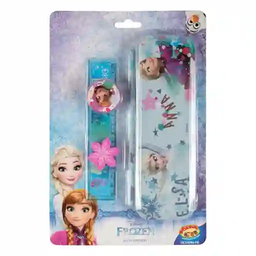 Disney Set Escolar Cartuchera Frozen