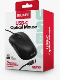 Maxell Mouse Optico 5 Botones Tipo C 348624