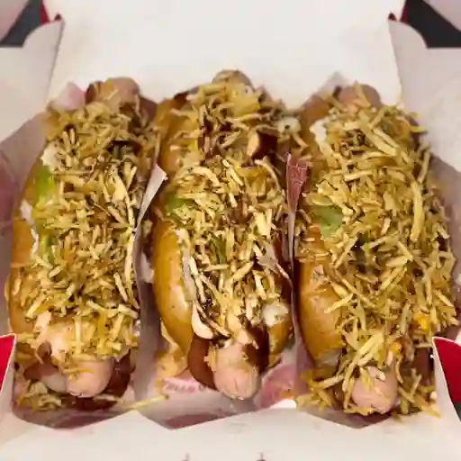 Caja x3 perritos grandes