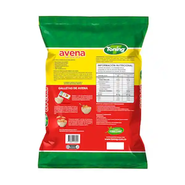 Toning Avena Natural en Hojuelas