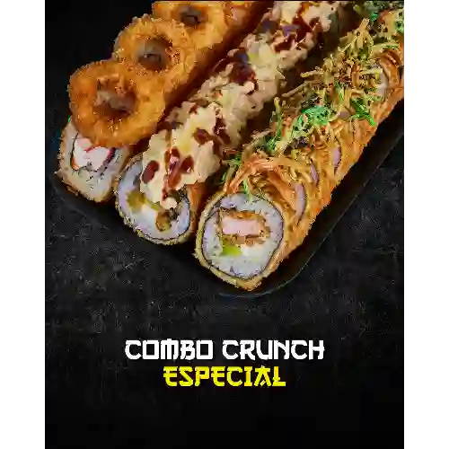 Combo Crunch Especial-3 Roll’s -30 Bocados