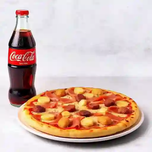 Cmb pzz carnes pers+cocacola orig400ml