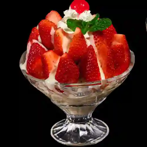 Fresas con Crema Grandes